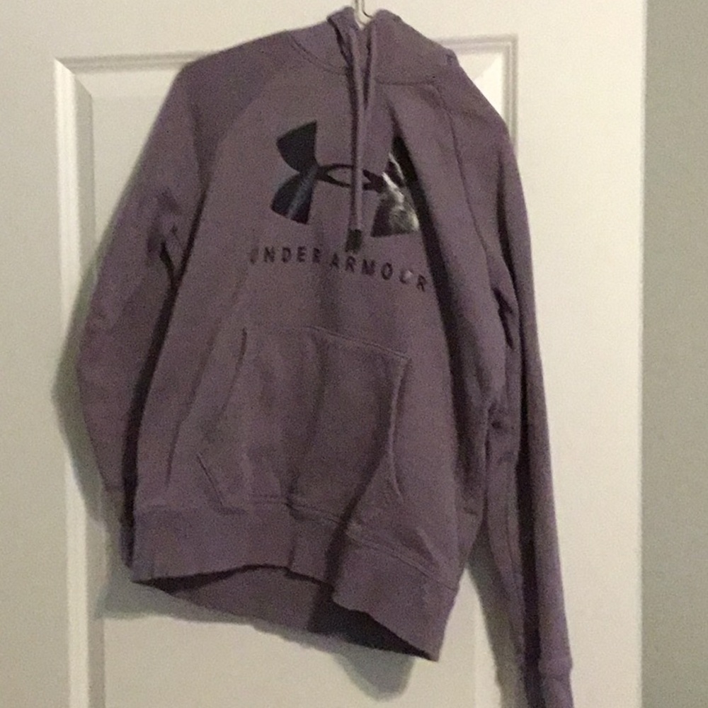 Under Armour Purple Pullover Sweater Soft Casual Style
